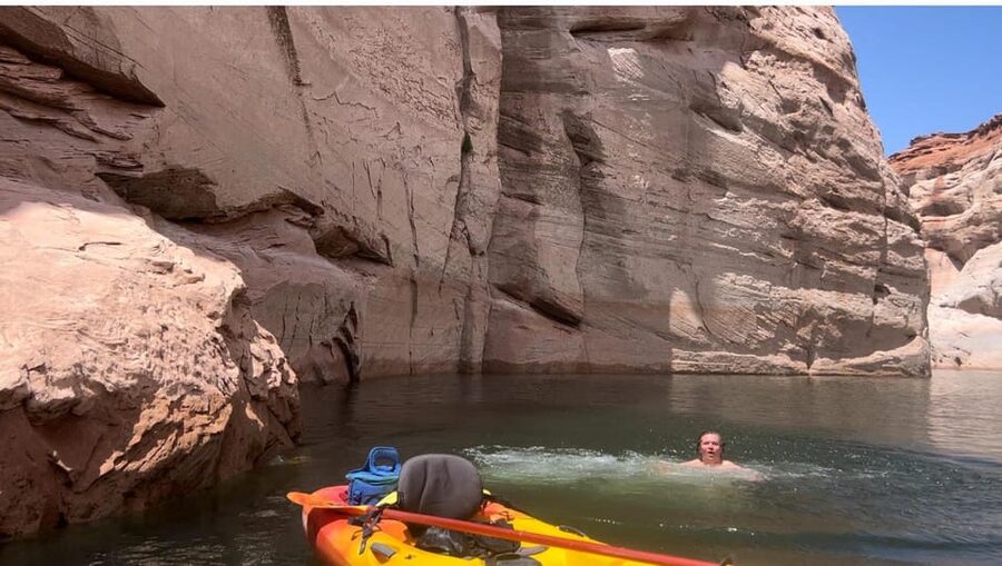 Antelope Canyon: Guided Kayaking & Swimming Tour - The Paddle Phase: Calm Work Before the Canyon Narrowing