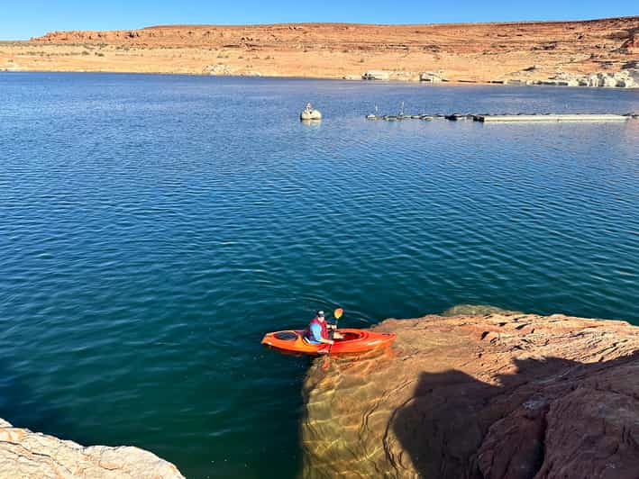 Antelope Canyon Lake Powell: Guided Kayaking & Hike Tour - The first stretch of paddling: main channel views and your warm-up