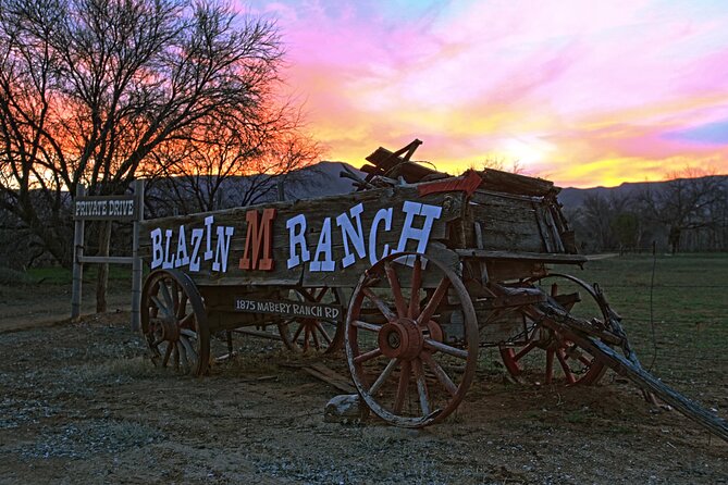 Chuck Wagon Supper & Western Stage Show at Blazin' M Ranch Ticket - The 5:00 PM Frontier Town Hour: Museums, Saloon Vibes, and Included Ranch Games