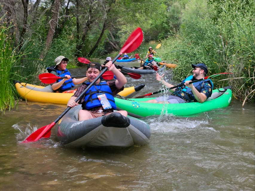 From Cottonwood: Guided Kayaking Tour on the Verde River - Wildlife, Plants, and the Dam-Made Swimming Hole Stop