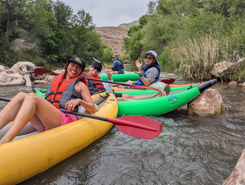 From Cottonwood: Guided Kayaking Tour on the Verde River - What the Guide Commentary Adds (Blaine, Ken, Logan, and More)