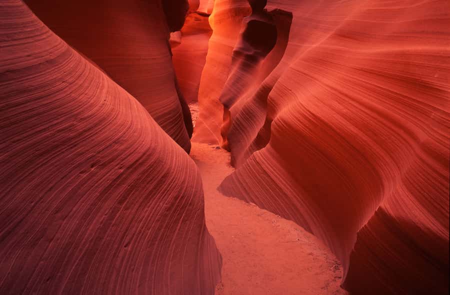 From Phoenix: Small Group Antelope Canyon Day Tour - Lower Antelope Canyon: the light beams people travel for