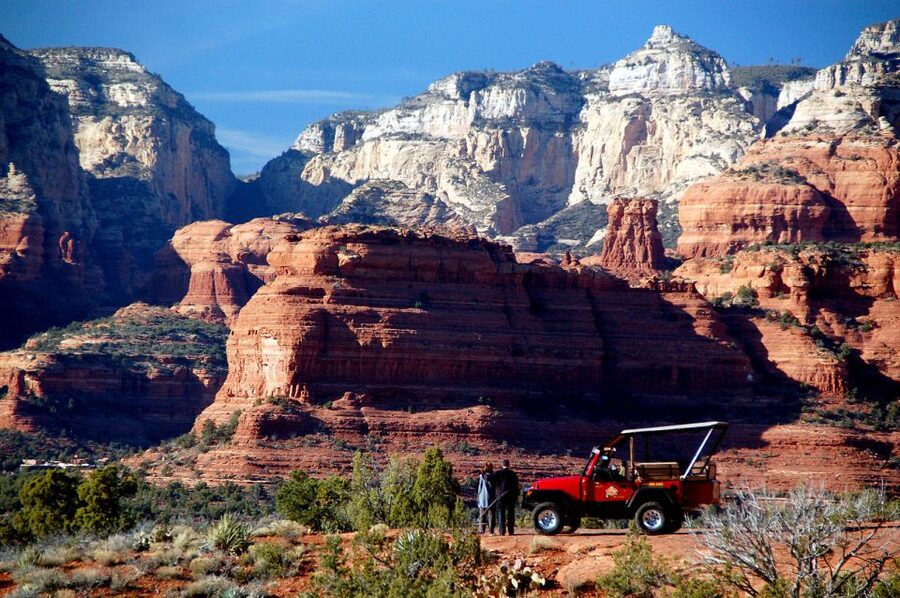 From Sedona: Red Rock West Private Jeep Tour - From Sedona to Dry Creek Basin: the part that makes it worth it