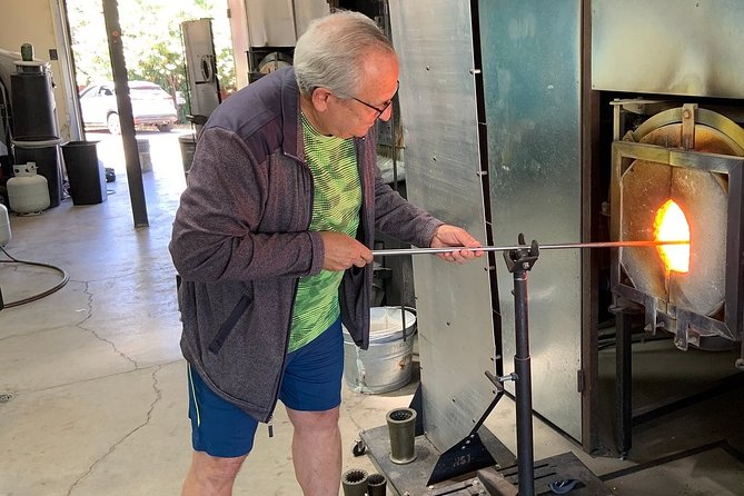 Introduction to Glassblowing Workshop in Sedona - Annealing overnight: the invisible magic step