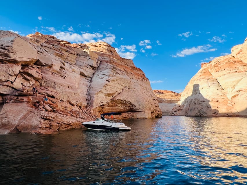 Page: Antelope Canyon Boat Tour with Lake Powell & Glen Dam - Stop One: Glen Canyon Dam Up Close (Not Just a Photo Op)
