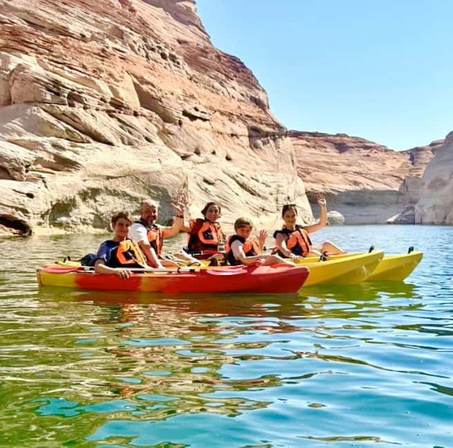Page, Arizona: Lake Powell Premium Kayak Rental - From Antelope Point to the canyon: how your day typically runs