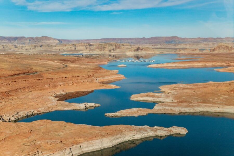 Page: Horseshoe Bend Helicopter Flight & Tower Butte Landing - Tower Butte Landing: Walking Where Most Never Go