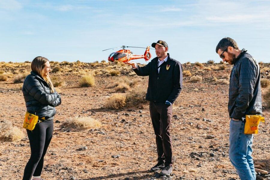 Page: Horseshoe Bend Helicopter Flight & Tower Butte Landing - Flying the Colorado River: Horseshoe Bend From Above