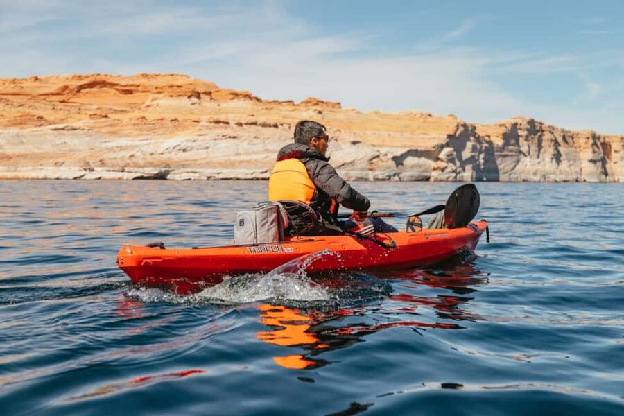 Page/Lake Powell: Guided Kayak & Water Antelope Canyon Tour - Getting to Antelope Point Launch Ramp Without Losing Time
