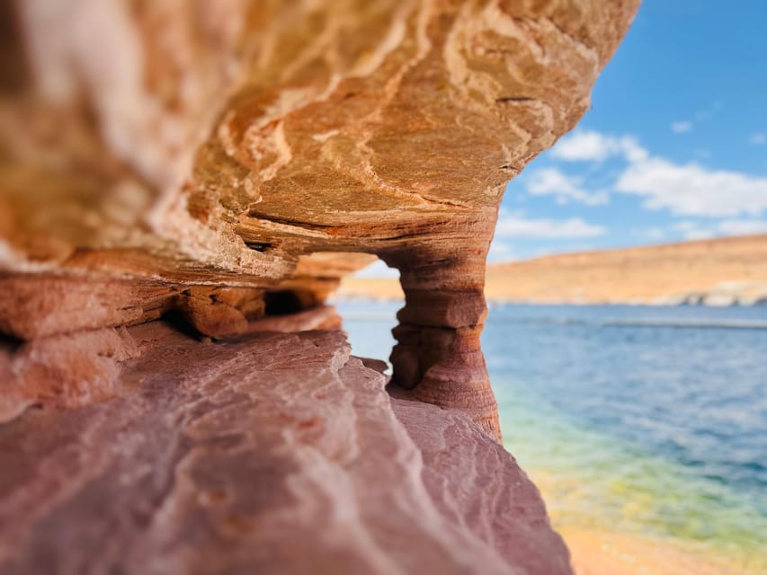 Page: Lake Powell Kayak & Water Antelope Canyon Hiking Tour - Water Antelope Canyon hike: red rock, light channels, and photo angles