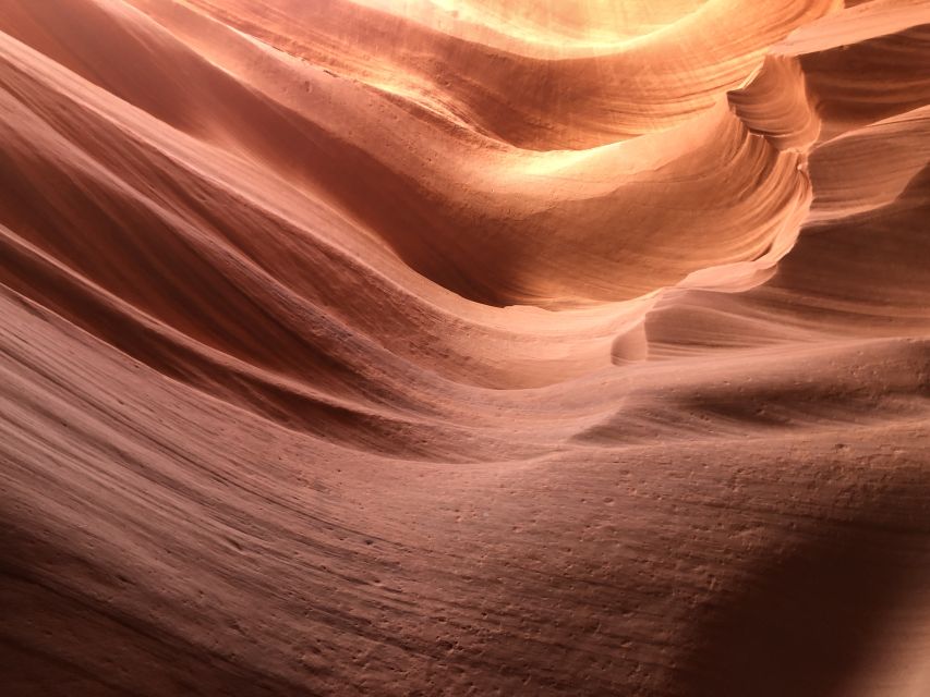 Page: Lower Antelope Canyon Tour with Trained Navajo Guide - Walking Lower Antelope Canyon: shifting light and “forms that move”