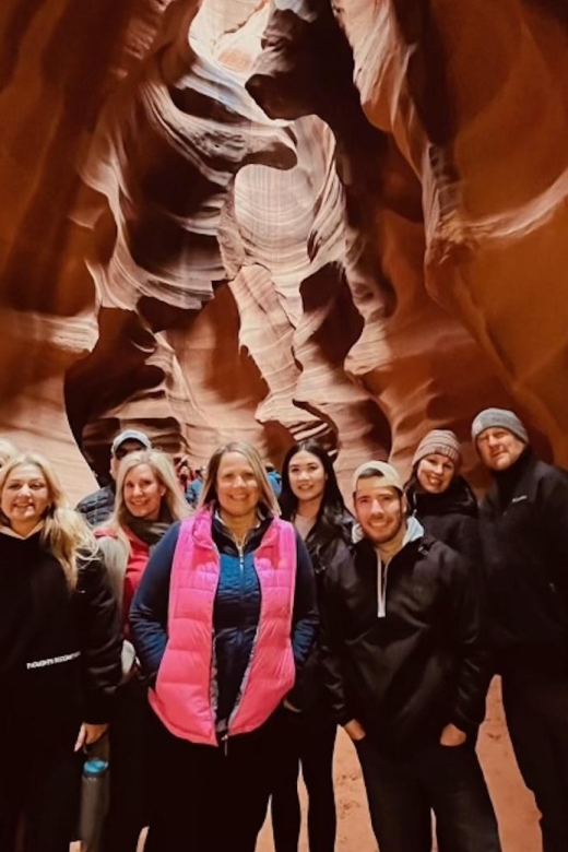 Page: Lower & Upper Antelope Canyon + Horseshoe Bend Tour - Lower Antelope Canyon: 82 steps, the largest cavern, and those ladders