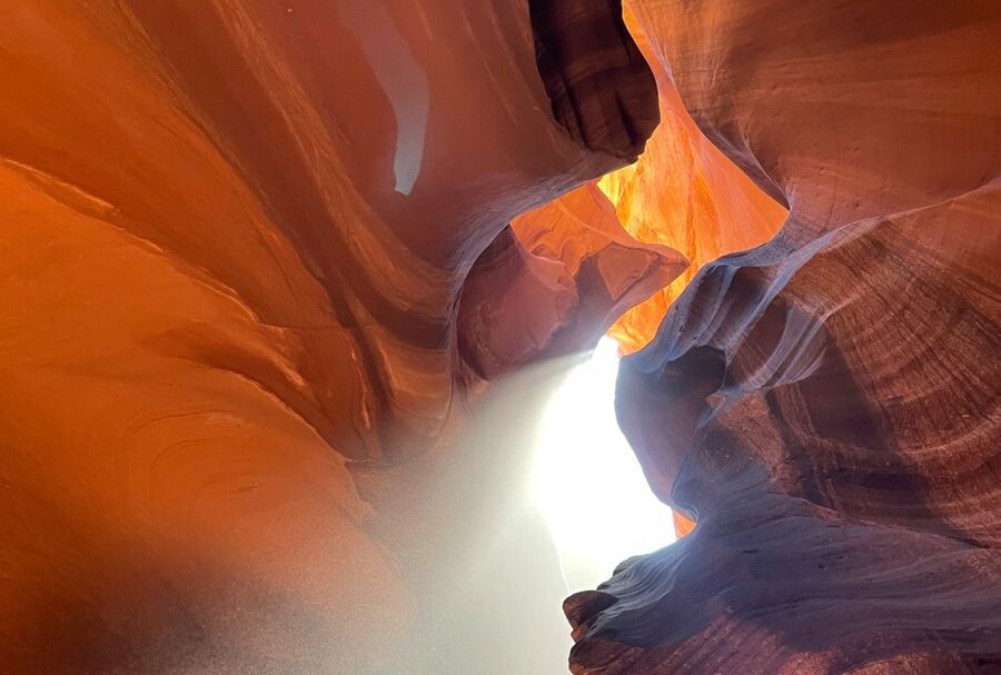 Page: Upper Antelope Canyon Sightseeing Tour w/ Entry Ticket - The top-out climb: ramps, stairs, and who should think twice