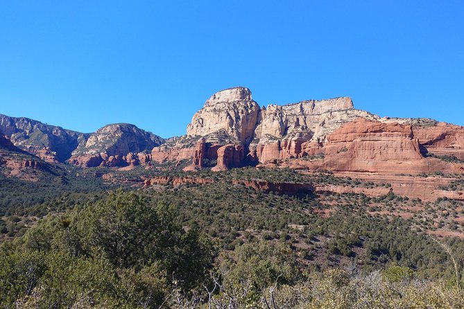 Private 4-Hour Sedona Spectacular Journey and Vortex Tour - Cathedral Rock: creekbed listening vs first-bench vortex hike