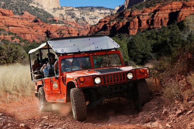 PRIVATE Sedona Jeep Tour 4X4 Hummer - Colorado Plateau Ascent - Check-In on 2900 W State Rte 89A: The Tour Starts Before the Drive
