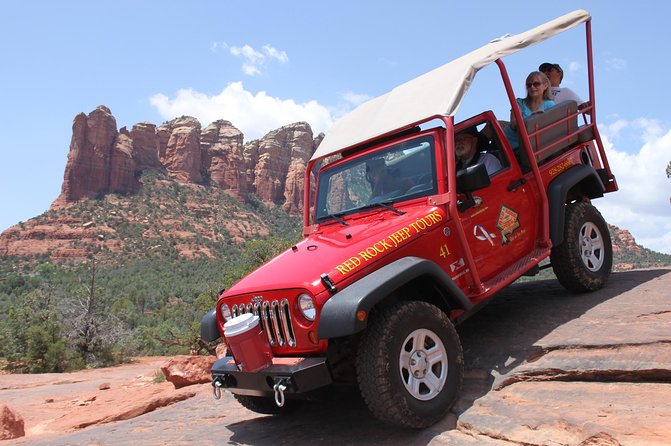 PRIVATE Sedona Jeep Tour 7 Sacred Pools - Soldier's Pass Trail - Key points before you go