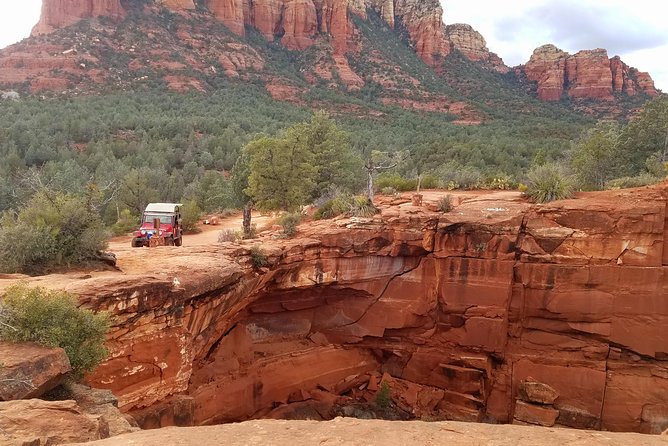 PRIVATE Sedona Jeep Tour 7 Sacred Pools - Soldier's Pass Trail - Seven Sacred Pools and Devil’s Kitchen: the payoff stop