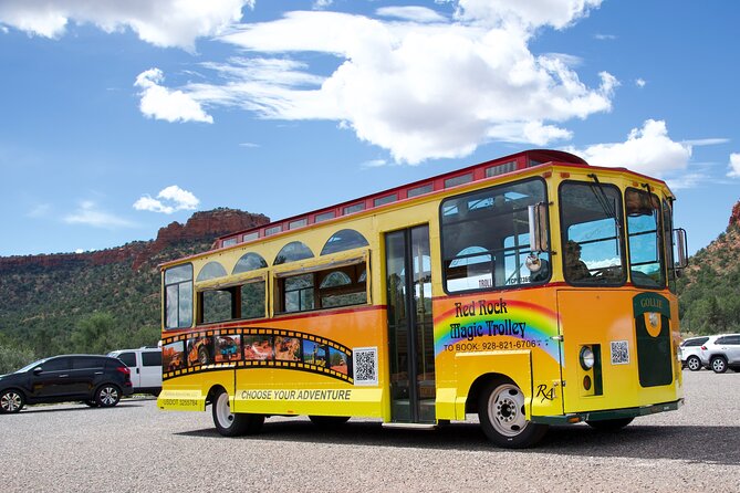Sedona Boynton Canyon Trolley Tour - Sedona Views From a Wooden Trolley With Open Sides