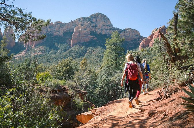 Sedona, Cathedral Rock Hiking Tour with a Private Guide - What’s included: trekking poles, snacks, and a guide who explains as you walk