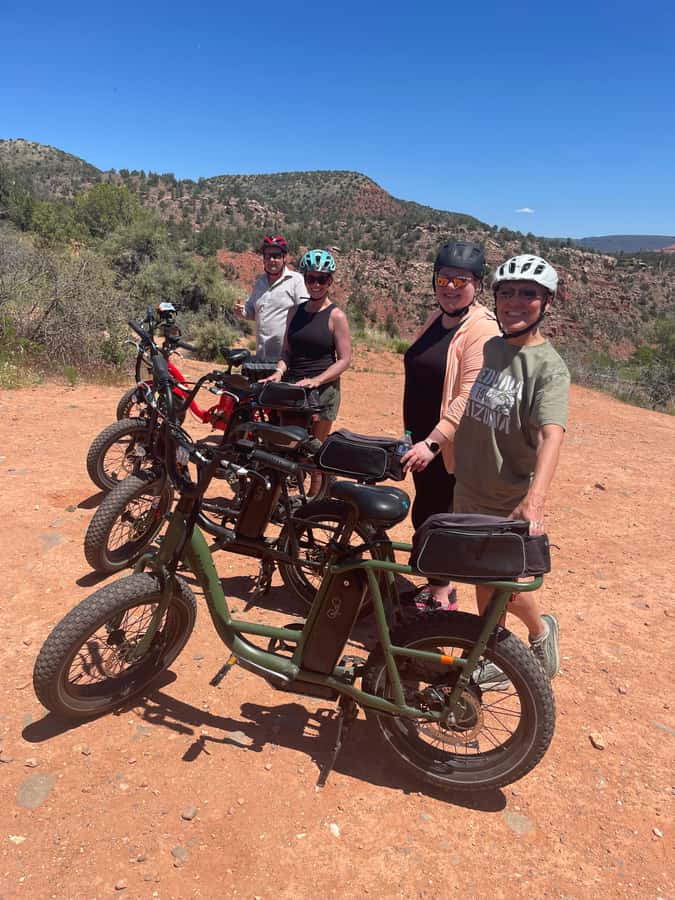 Sedona: Cathedral Rock Vortex E-Bike Tour - The route from the Sedona shop to Cathedral Rock photo stops
