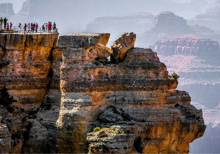 Sedona/Flagstaff: Grand Canyon Tour & First-Class Train Ride - East Rim Lookouts and the Little Colorado River Gorge Drive