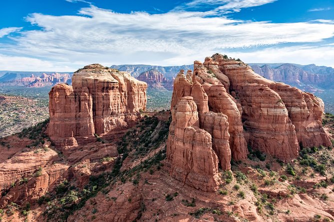 Sedona Helicopter Tour: Wild West Tour - Mingus Mountain and Jerome: old mining town views from above