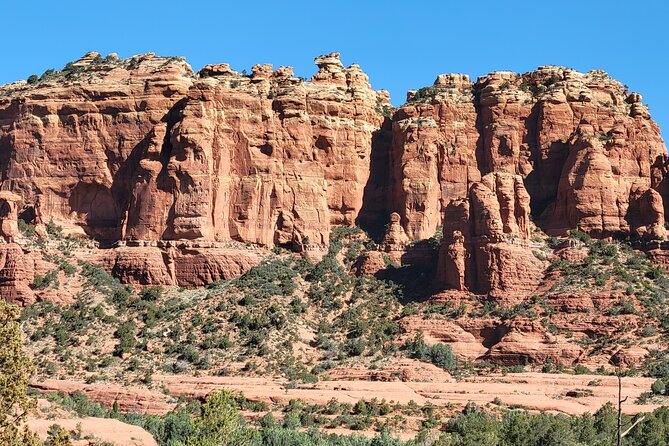 Sedona Magical Sightseeing Highlight Tour- 5 Stars - Stop 1: Chapel of the Holy Cross without the parking stress
