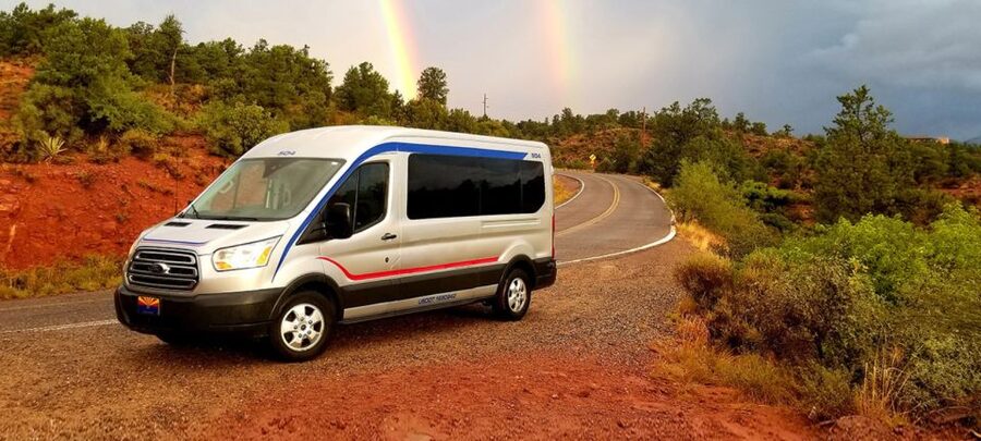 Sedona Mini Coach Tour - Hotel pickup and the mini-coach comfort advantage