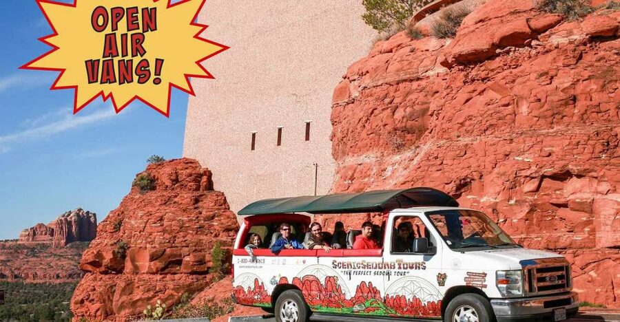 Sedona: Open-Air Van Tour with a Local Guide and 6 Stops - The 5.5-hour rhythm: what 330 minutes is really like