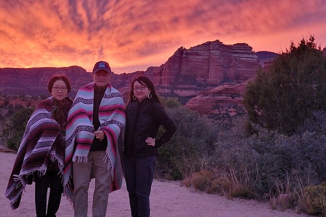 Sedona Scenic Sunset Tour - Semi Private! - Entering the semi-private vibe: minivan size and what it changes