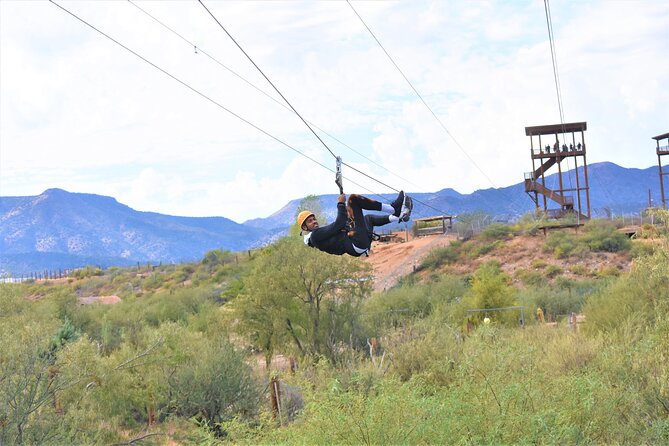 Zip Line Tour at Out of Africa Wildlife Park in Sedona,Camp Verde - Comfort on the Platforms: Heat, Wind, and What to Plan For