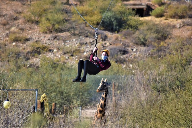 Zip Line Tour at Out of Africa Wildlife Park in Sedona,Camp Verde - Price and Value at $119.95: Is It Worth It?